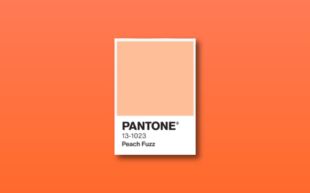 Peach Fuzz: tom de pêssego é eleito a cor do ano 2024 pela Pantone