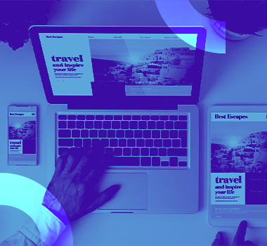 Criação de sites e experiências digitais